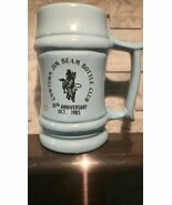 VINTAGE JIM BEAM FRANKOMA M2 STEIN BOTTLE CLUB 1985 - RARE! - $18.71