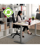 Ecotex Evolutionmat Eco-Friendly Rectangular Chair Mat for Carpet and Hard Floor - $314.99