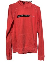 American Eagle Outfitters Distressed Hoodie Women&#39;s Small Pink Sweatshirt Logo - £11.85 GBP