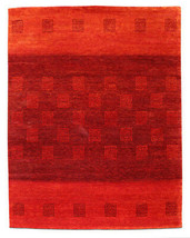 New Nomad Gabbeh 5&#39;x7&#39; ft Oriental Hand Knotted 100% Woolen Area Rugs &amp; Carpet - £303.46 GBP