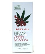 1 Count Natural Therapy 4 Oz Hemp &amp; Cherry Blossom Soothing Natural Body... - $29.47 CAD