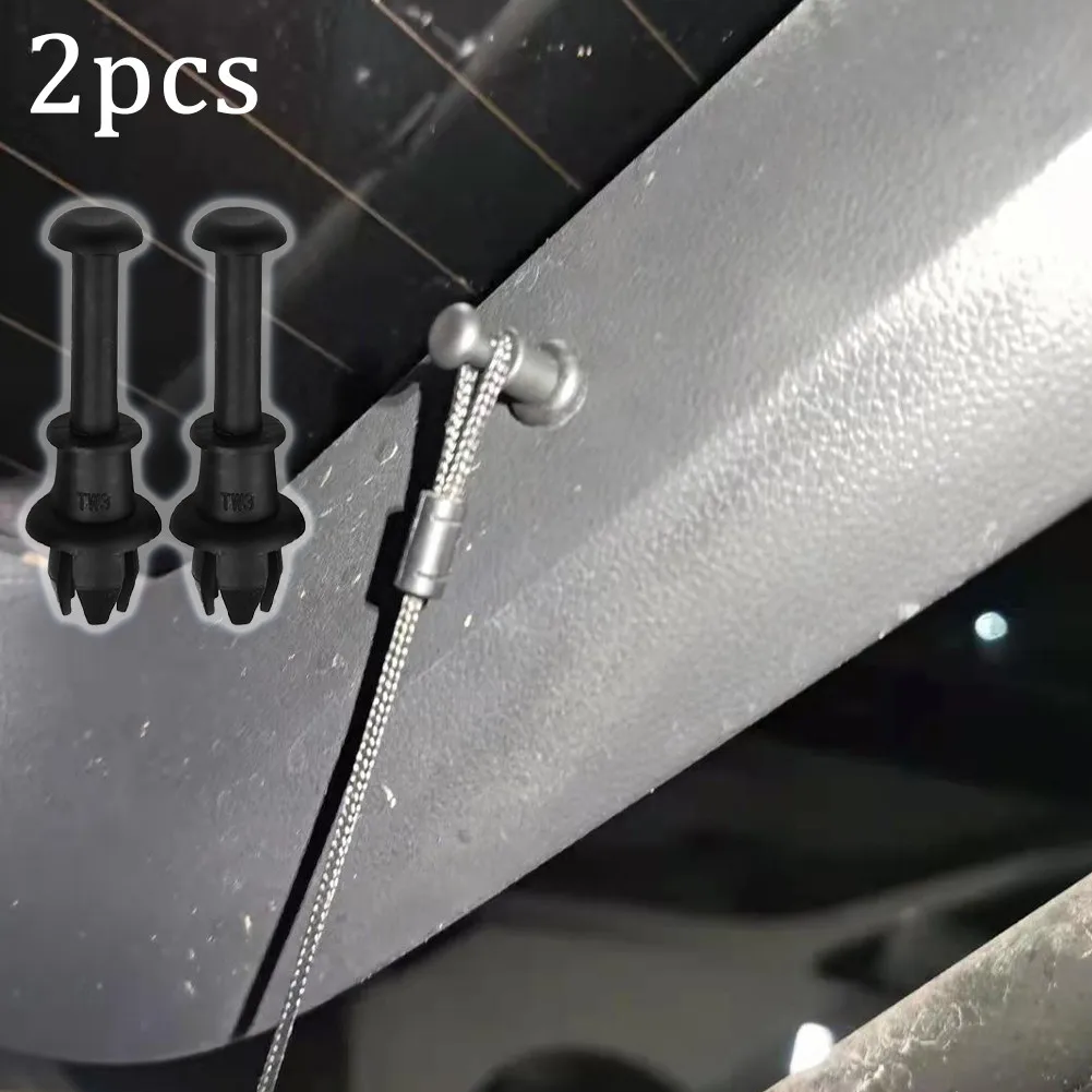 2PCS Car Boot Parcel Shelf Clips Pins For GOLF 5 Mk6 Tigaun 5N UP Parcel Shelf - £11.16 GBP