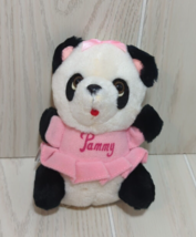 Hallmark Shirt Tales Tails vintage Pammy Panda teddy bear pink shirt - £7.74 GBP