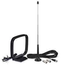 Magnetic Base Telescopic Fm Antenna And Am Loop Antenna For Pioneer Onky... - £23.59 GBP