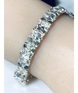 Vintage Sterling Silver Nugget Bracelet 8” Not Stamped But Acid Tested C... - $2,139.40 MXN