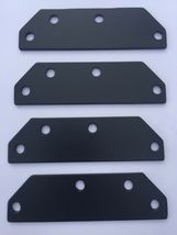 4 MILITARY X-DOOR Rotary Latch Spacer BLACK Plate lock 5584299 fits HUMV... - $43.95