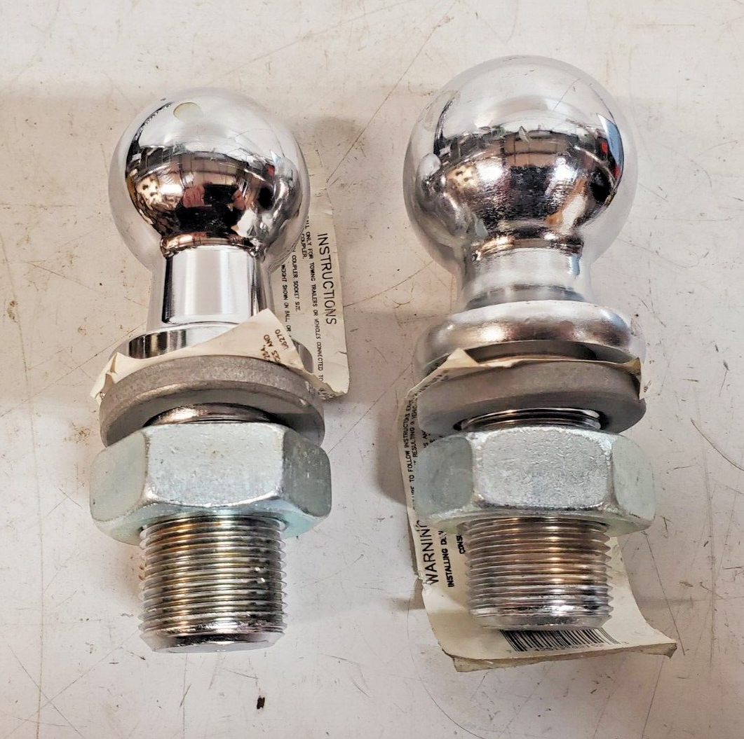 2 Qty. of Draw-Tite Hitch Balls 2&quot; &amp; 2-5/16&quot; 8000 &amp; 10000 Lb 2152 | 2192... - $36.09
