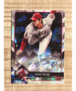 Shohei Ohtani 2018 Silver Cracked Ice Rookie Autopgraph Facsimile RP Card - $3.00