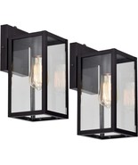 2 Pack MICSIU Wall Light Fixtures Dusk to Dawn - Twin Pack Photocells --... - £56.80 GBP