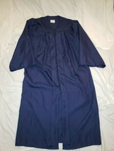 Jostens Black School College Graduation Gown Cosplay Halloween Costume 6&#39;1-6&#39;3 - £19.72 GBP