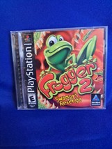 Frogger 2 Swampy&#39;s Revenge (Sony PlayStation 1 2000) PS1 Black Label - Complete - £14.98 GBP