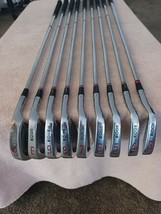 Tz Golf - Vintage 1989 Ben Hogan Edge Forged Iron 3-SW Set, Steel Shafts Rh - £126.03 GBP