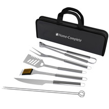 7-Piece BBQ Grill Tool Kit - Stainless Steel BBQ Accessories Kitchen Set With Sp - £25.89 GBP