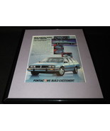 1984 Pontiac 6000 Sport Wagon 11x14 Framed ORIGINAL Vintage Advertisement - £27.28 GBP