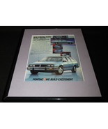 1984 Pontiac 6000 Sport Wagon 11x14 Framed ORIGINAL Vintage Advertisement - $34.64