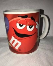 Red M&amp;M Candy Coffee Mug/Cup &quot;Be Mine&quot; Valentine Galerie Ceramic RED - £11.18 GBP