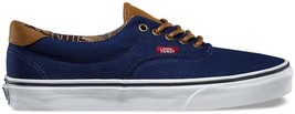 Men&#39;s Guys Vans Era 59 Navy Blue Geo Weave Shoes Sneakers Skaters New Sb - £48.21 GBP