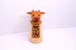 Creamer Moo-Cow Pitcher Vintage Plastic, Whirley Industries USA 1970s - $188.27 MXN