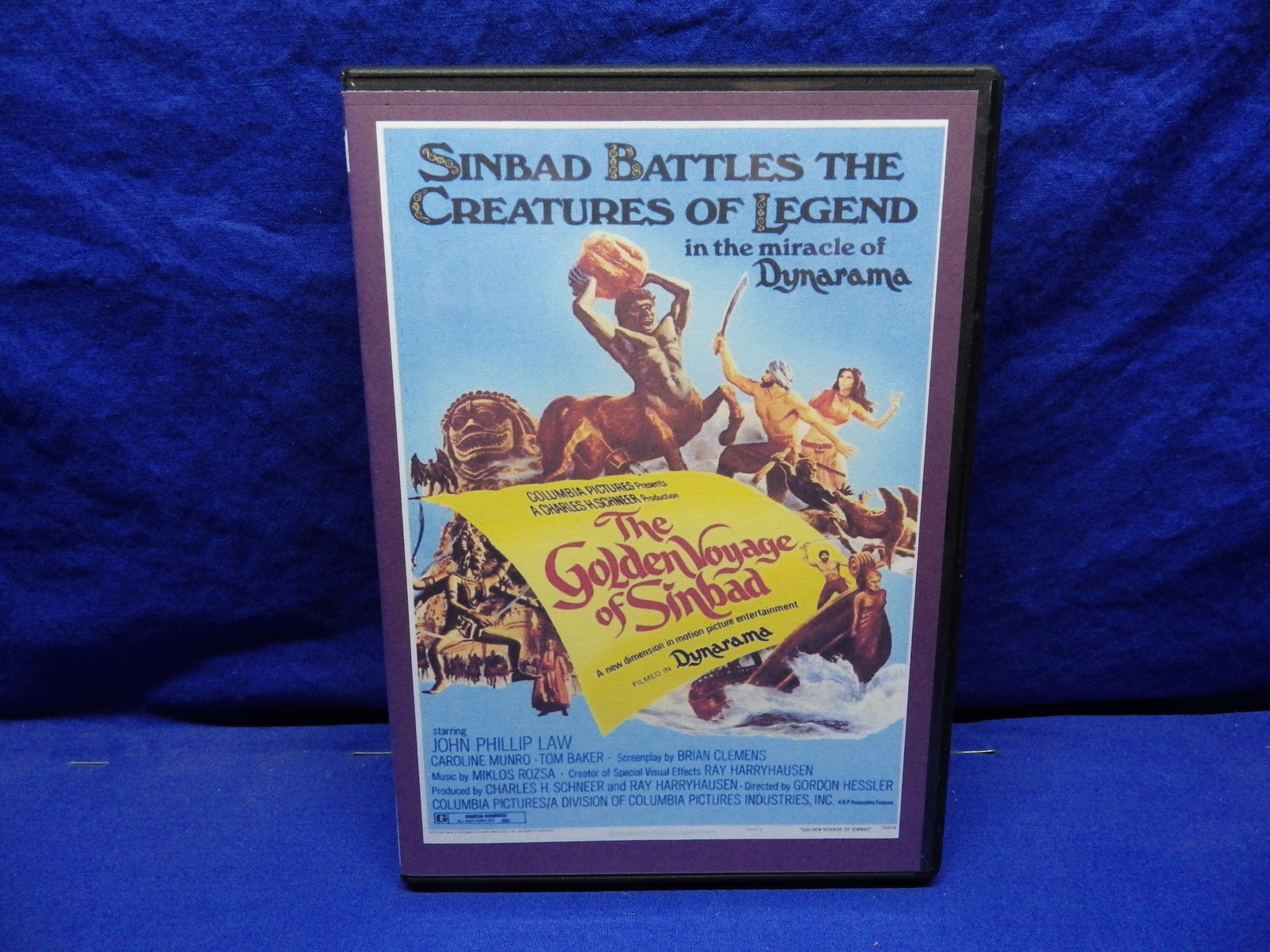 Classic Sci-Fi DVD: Columbia Pictures "The Golden Voyage Of Sinbad" (1973) - $14.95