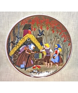 Fairy Tale Hansel &amp; Gretel Plate Winterling Germany Porcelain 7 3/4&quot; - £7.04 GBP