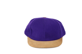 NOS Vintage 90s Streetwear Youth Blank Wool Short Brim Strapback Hat Cap... - $29.65