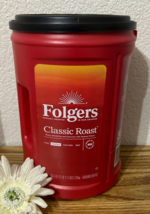 Coffee Can Empty Storage Container Folgers - $36.38 MXN