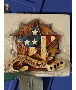 Jim Shore Mini Patriotic Star Figurine 6001088 Liberty And Justice For A... - $34.60