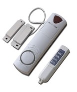 Premium Window Door Sensor Alarm With Ir Remote Control + Siren Chime Modes - £17.37 GBP