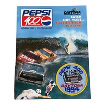 Pepsi 400 at Daytona July 1994 Program NASCAR Winston Cup &amp; Patch Surf C... - £6.78 GBP