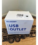 6 PACK ELEGRP USB Outlets, 20 Amp Wall Outlet with 3 USB Ports - $1,434.69 MXN