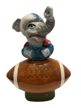 1972 Jim Beam Republican Elephant on Top of Football Whiskey Decanter Empty - £10.92 GBP