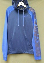 Nike Dry-Fit Hoodie Pullover Kangaroo Pocket Two Tone Blue Men’s Size Small - £11.94 GBP