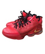 Size 11 Nike LeBron 19 Low Light University Crimson basketball red Sneakers - £36.04 GBP