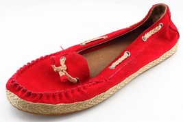 UGG Australia Red Fabric Espadrilles Girls Shoes Size 6 - $21.56