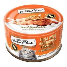 Fussie Cat Premium Tuna with Anchovies in Goat milk Gravy 2.47oz. (Case of 24) - £59.30 GBP