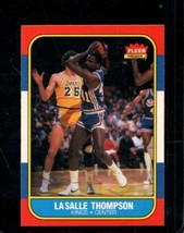 1986-87 FLEER #110 LASALLE THOMPSON NMMT (RC) SAC KINGS *X109949 - $9.80