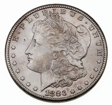 1883-CC Argent Morgan Dollar En Choix Bu État - $337.83