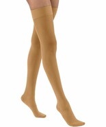 Jobst UltraSheer Thigh High, S.Dot Band, CT, 15-20mmHg (Size: S) Suntan - $39.83
