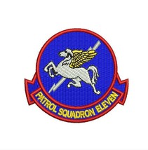 Patrol Squadron 11 VP-11 Navy Proud Pegasus Army Military Embroidered Po... - $32.95+