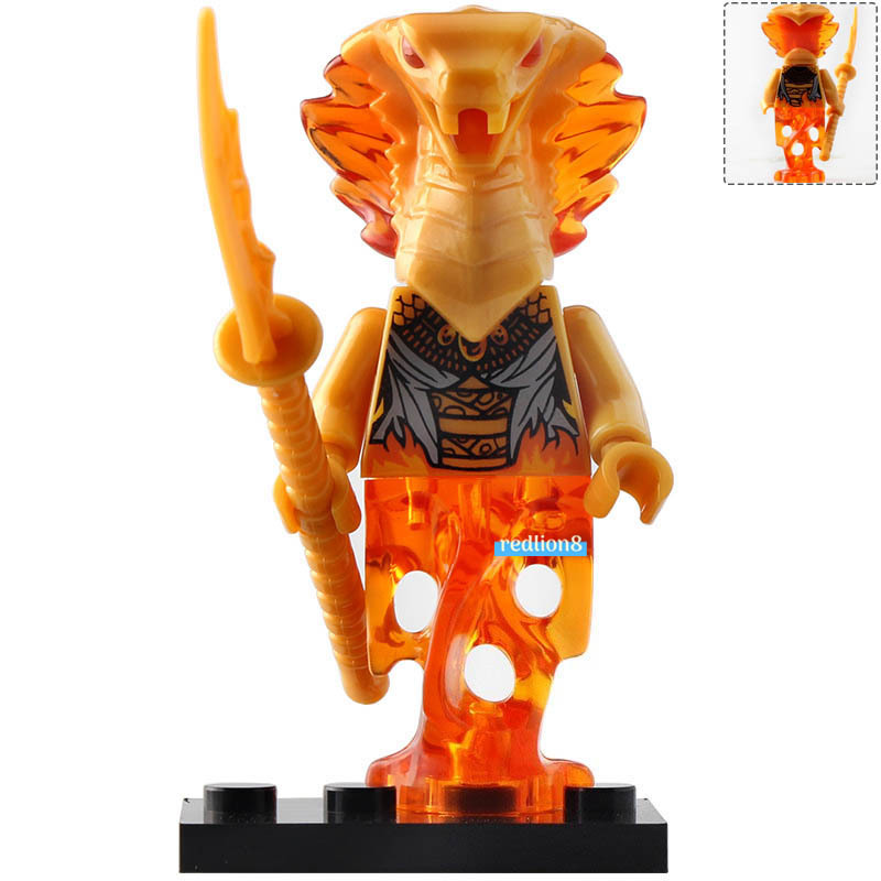 Gold Pyro Snake Ninjago Lego Compatible and 50 similar items