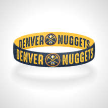 Reversible Denver Nuggets Bracelet Wristband #MileHighBasketball - £9.34 GBP+