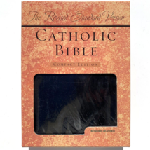 Revised Standard Version Catholic Bible Compact Edition Black Leather 15... - £251.89 GBP