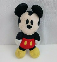 Vintage Hong Kong Disneyland Cutie Characters Mickey Mouse 6" Plush Collectible - $9.69