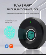 Electronic Key Lock Intelligent Electric Smart Fingerprint Drawer Lock Tuya - $32.94 CAD