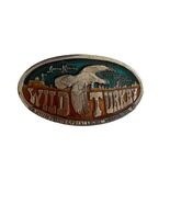 Vintage Austin Nichols Wild Turkey Belt Buckle Kentucky Straight Bourbon... - $21.60