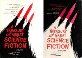 A Treasury of Great Science Fiction - 2 Volume Set - Book Club Edition Hardcover - £59.95 GBP