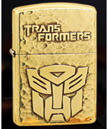 Rare Limited Production Armor Deep Carved Transformers Zippo Lighter - $2,160.97 MXN