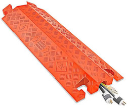 ULINE Drop Over Cable Protector - Safety Orange H-4617O - 2.25” Tall - £78.44 GBP