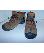 KEEN Men's Targhee II Mid Waterproof Hiking Boots Brown Rust Size 9.5 US 42.5 EU - $89.05