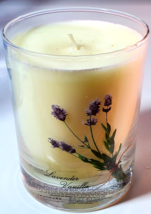 Lavender Vanilla Bath &amp; Body Works Aromatherapy 10oz 1 Wick Candle - £31.14 GBP